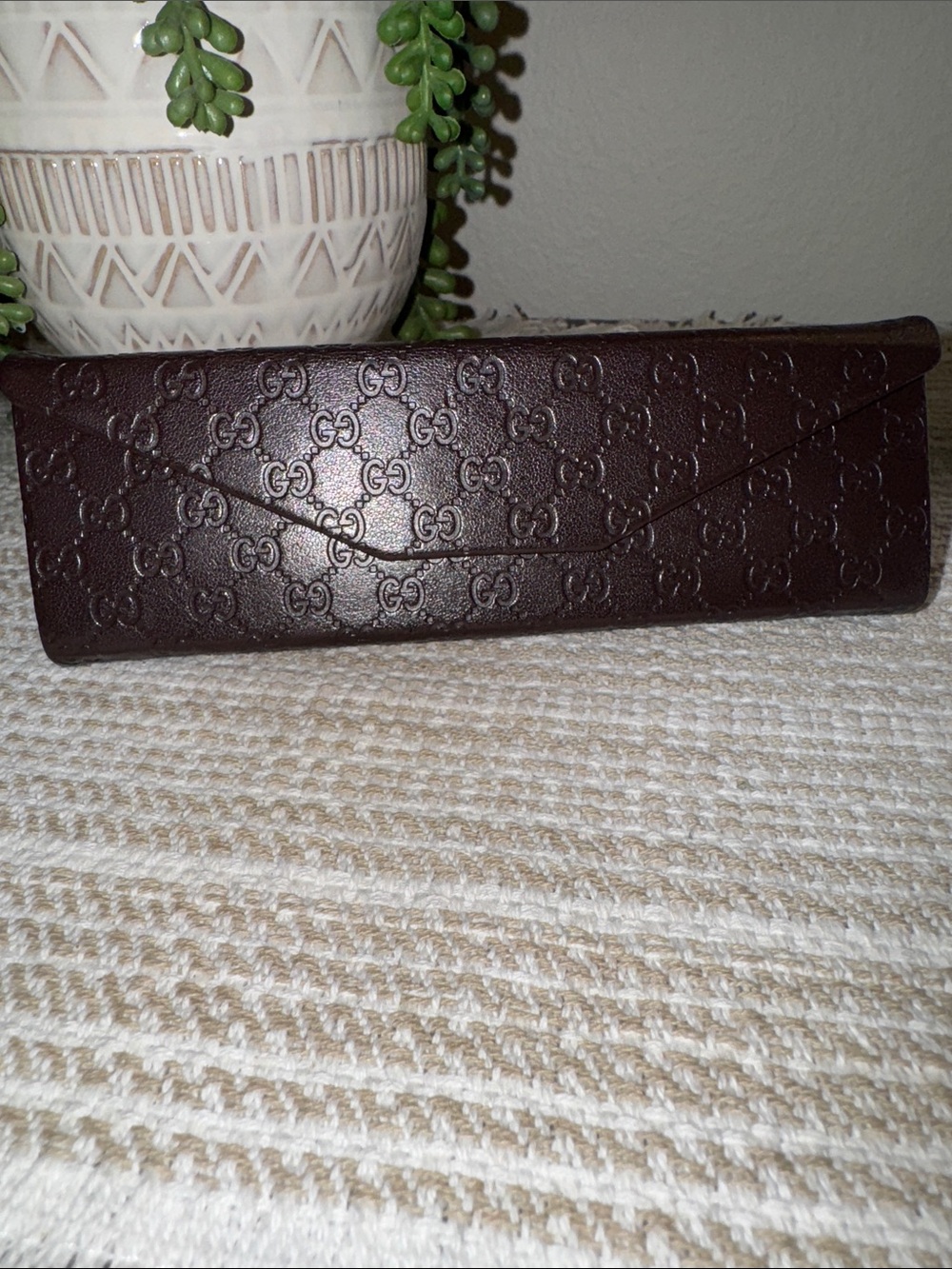Gucci Brown Sunglasses Case